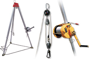 ESCAPE MAN RIDING WINCHES &  RESCUE/ RETRIEVAL PRODUCTS